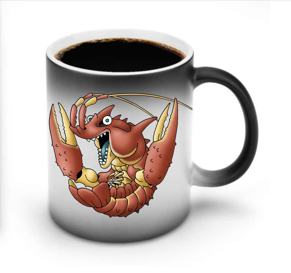 （画像用） ドラゴンクエスト Doragon Kuesuto Dragon Quest 温度変色マグカップ