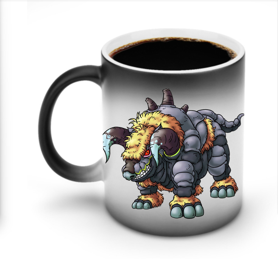 （画像用） ドラゴンクエスト Doragon Kuesuto Dragon Quest 温度変色マグカップ