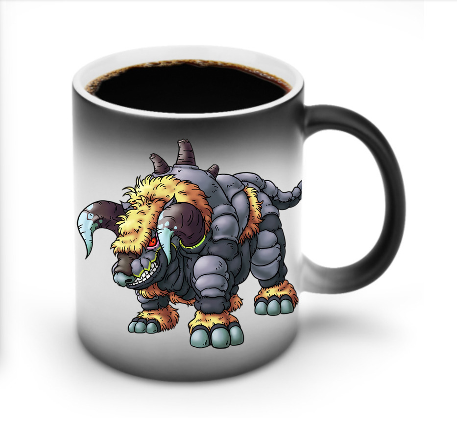 （画像用） ドラゴンクエスト Doragon Kuesuto Dragon Quest 温度変色マグカップ