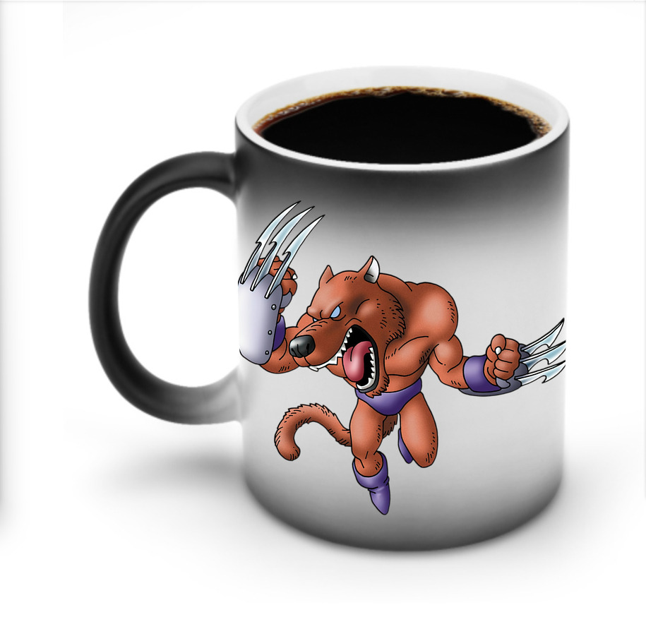 （画像用） ドラゴンクエスト Doragon Kuesuto Dragon Quest 温度変色マグカップ