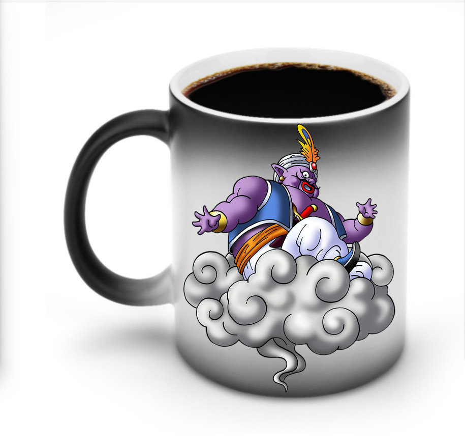 （画像用） ドラゴンクエスト Doragon Kuesuto Dragon Quest 温度変色マグカップ