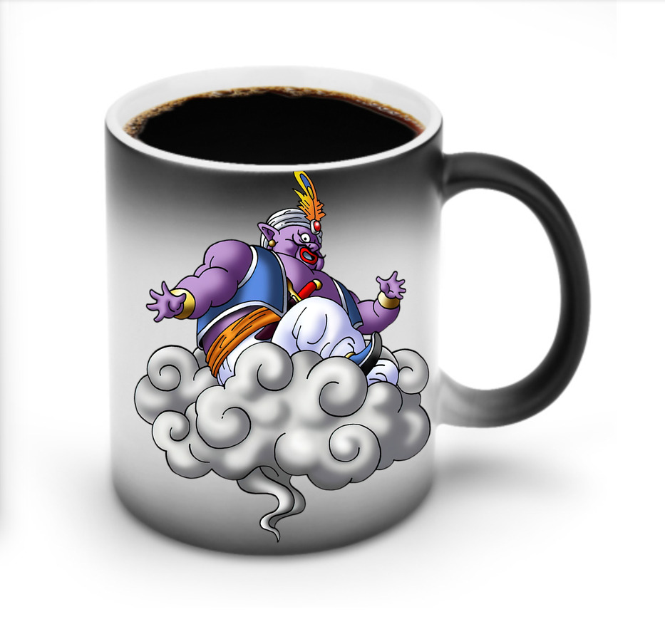 （画像用） ドラゴンクエスト Doragon Kuesuto Dragon Quest 温度変色マグカップ