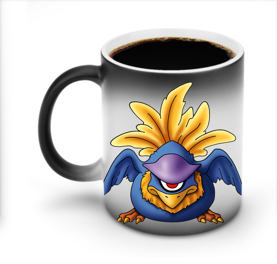 （画像用） ドラゴンクエスト Doragon Kuesuto Dragon Quest 温度変色マグカップ