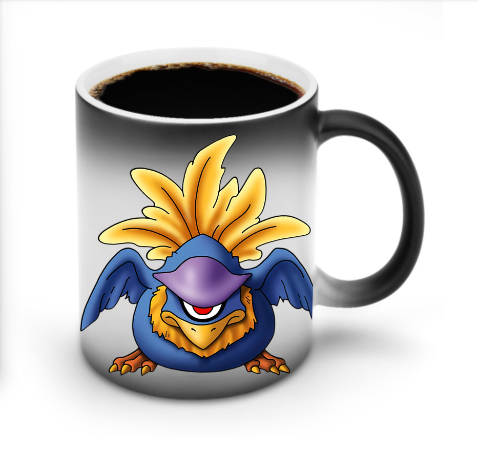 （画像用） ドラゴンクエスト Doragon Kuesuto Dragon Quest 温度変色マグカップ