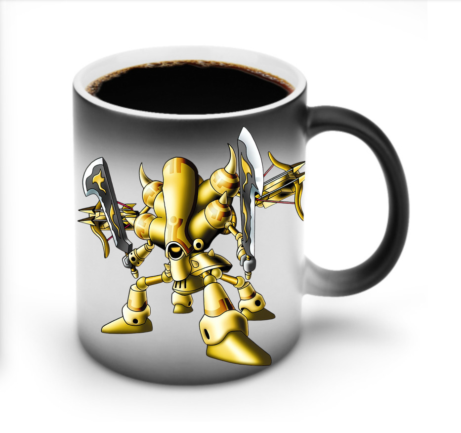 （画像用） ドラゴンクエスト Doragon Kuesuto Dragon Quest 温度変色マグカップ