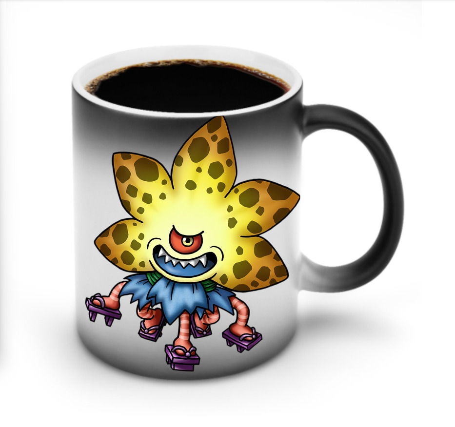 （画像用） ドラゴンクエスト Doragon Kuesuto Dragon Quest 温度変色マグカップ