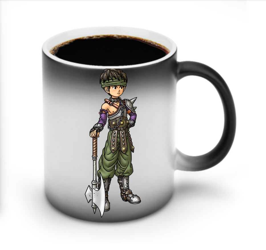 （画像用） ドラゴンクエスト Doragon Kuesuto Dragon Quest 温度変色マグカップ