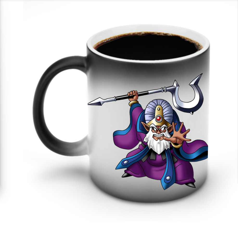 （画像用） ドラゴンクエスト Doragon Kuesuto Dragon Quest 温度変色マグカップ