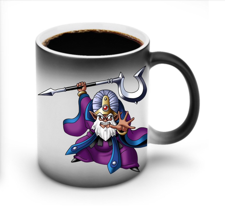 （画像用） ドラゴンクエスト Doragon Kuesuto Dragon Quest 温度変色マグカップ