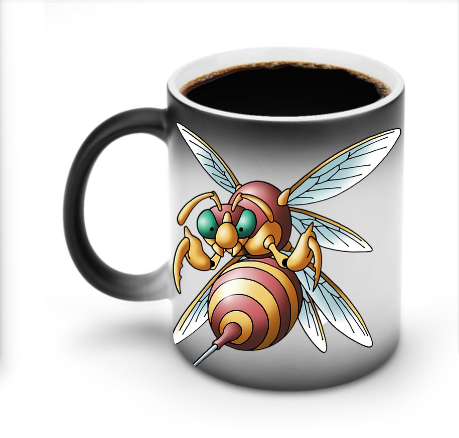 （画像用） ドラゴンクエスト Doragon Kuesuto Dragon Quest 温度変色マグカップ