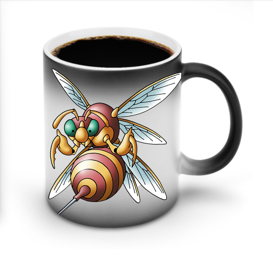 （画像用） ドラゴンクエスト Doragon Kuesuto Dragon Quest 温度変色マグカップ