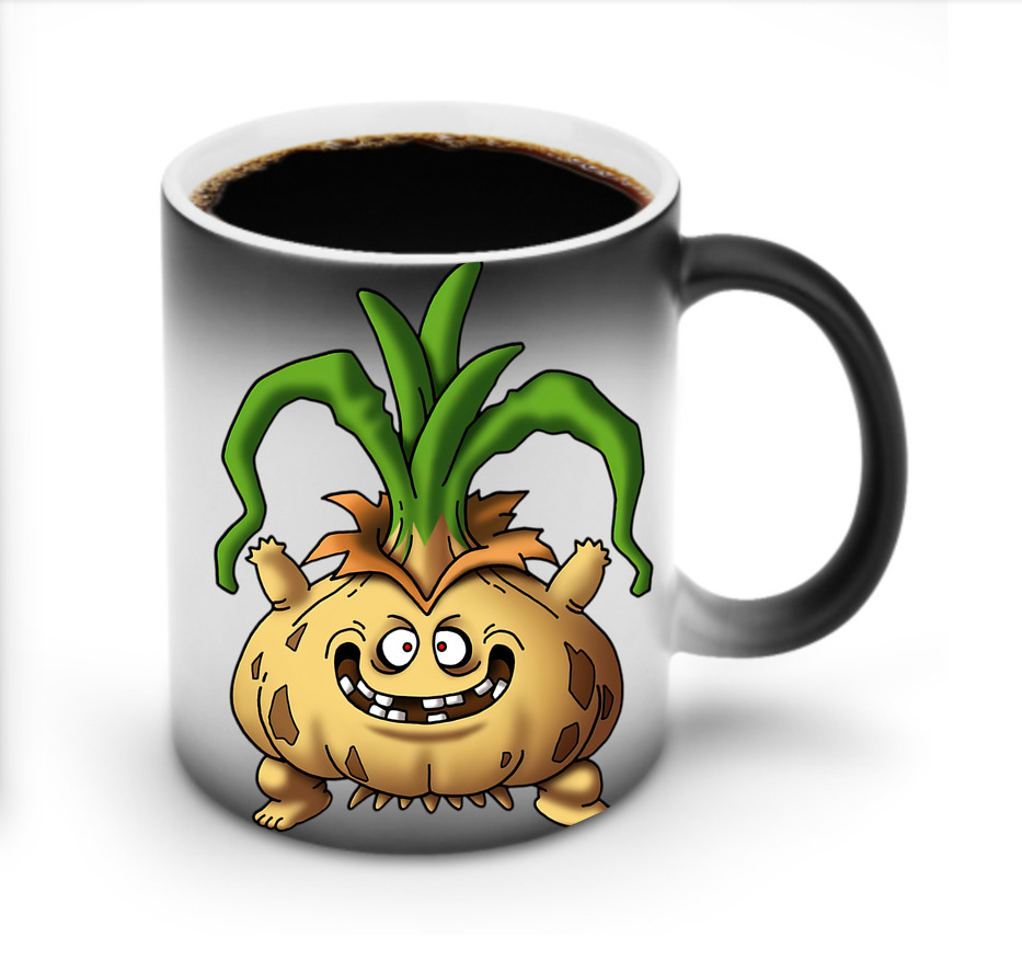 （画像用） ドラゴンクエスト Doragon Kuesuto Dragon Quest 温度変色マグカップ