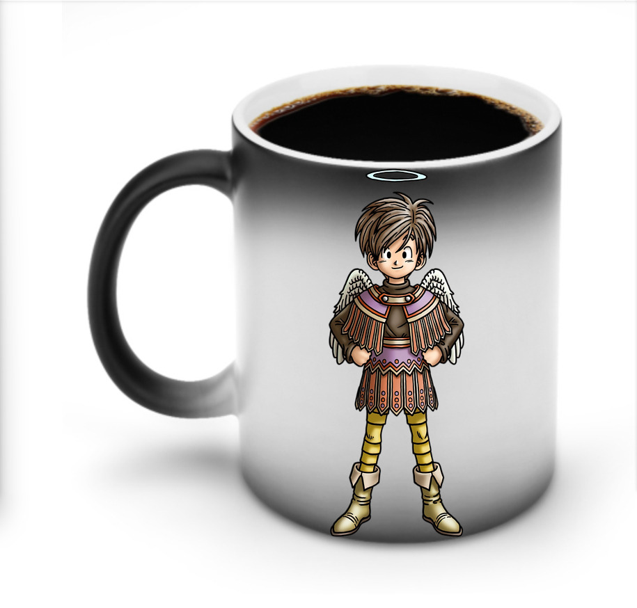 （画像用） ドラゴンクエスト Doragon Kuesuto Dragon Quest 温度変色マグカップ