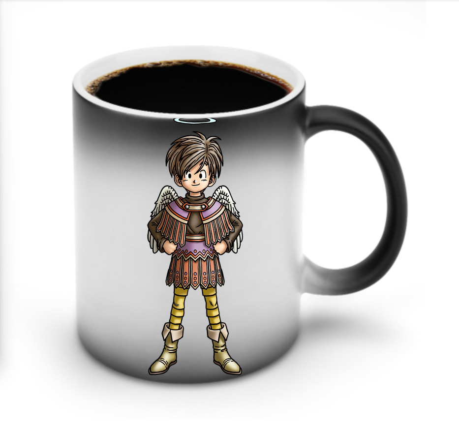 （画像用） ドラゴンクエスト Doragon Kuesuto Dragon Quest 温度変色マグカップ