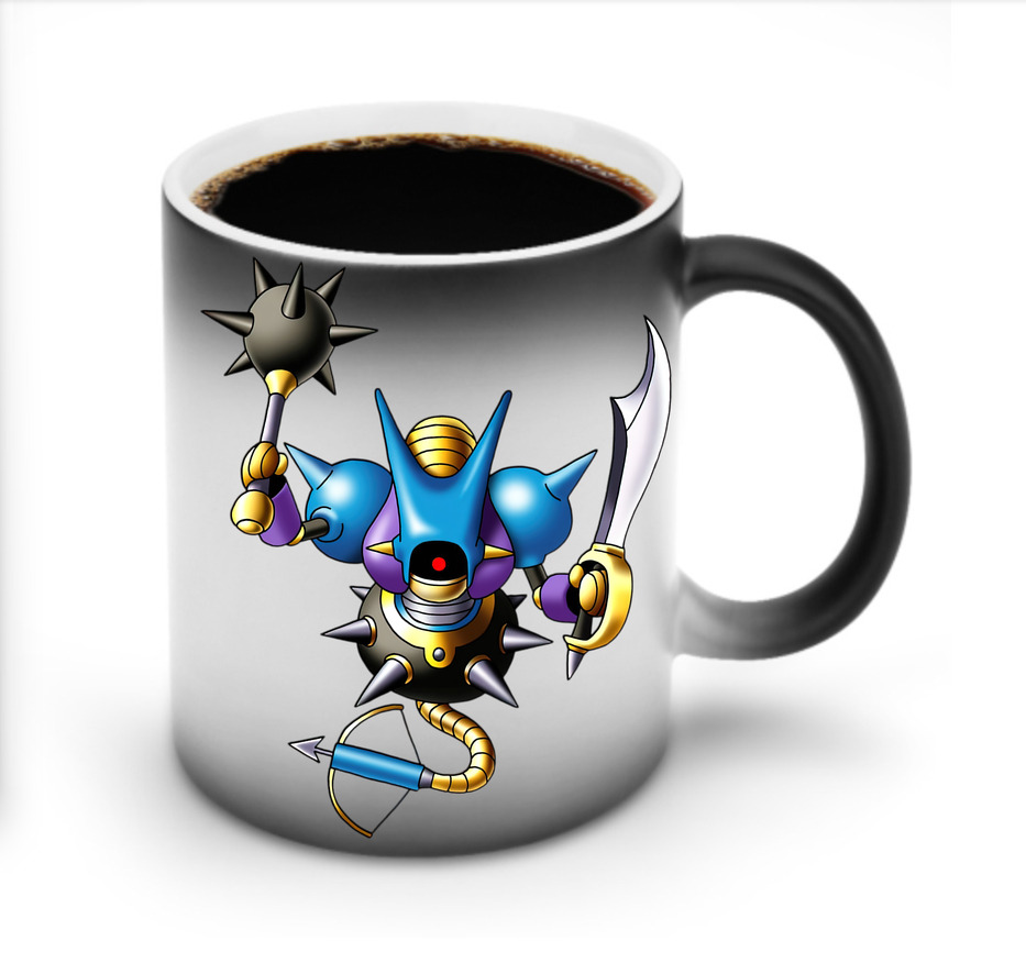 （画像用） ドラゴンクエスト Doragon Kuesuto Dragon Quest 温度変色マグカップ