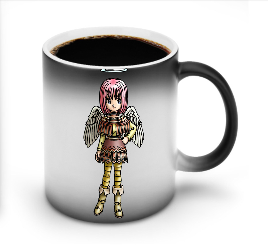 （画像用） ドラゴンクエスト Doragon Kuesuto Dragon Quest 温度変色マグカップ