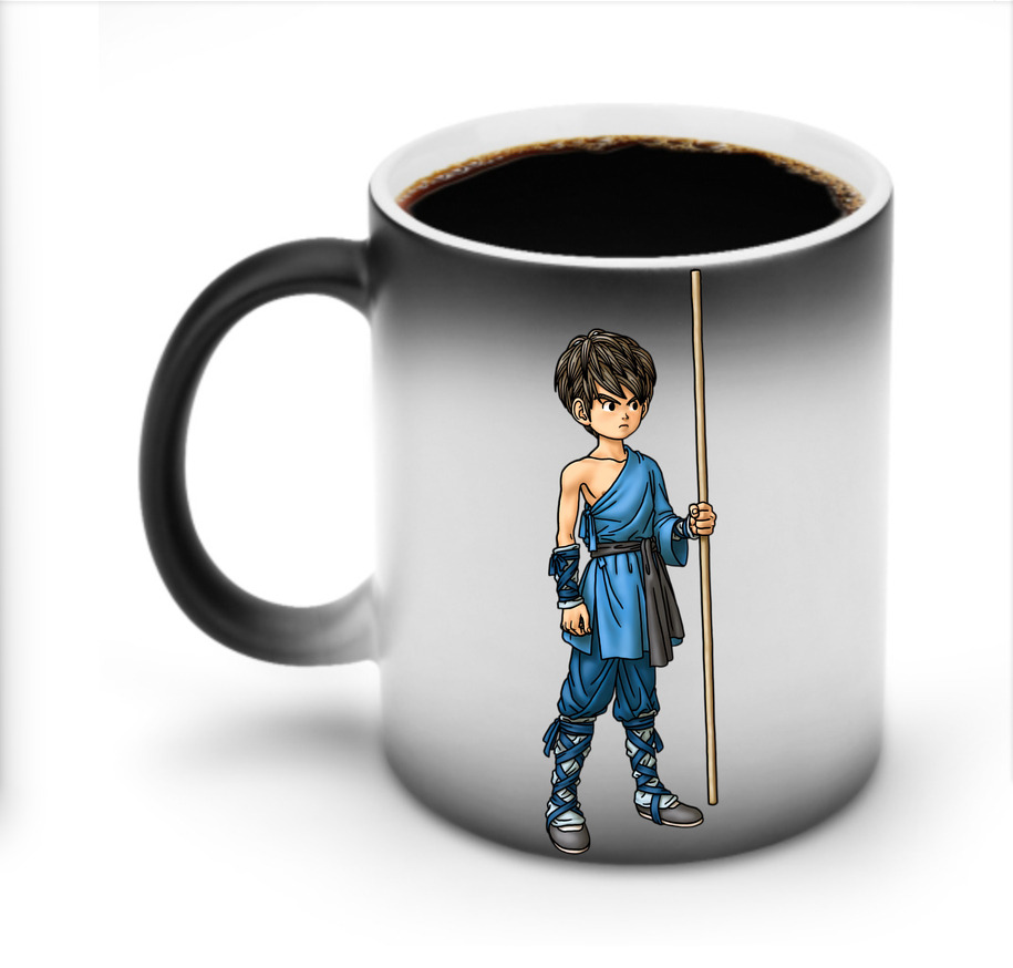 （画像用） ドラゴンクエスト Doragon Kuesuto Dragon Quest 温度変色マグカップ