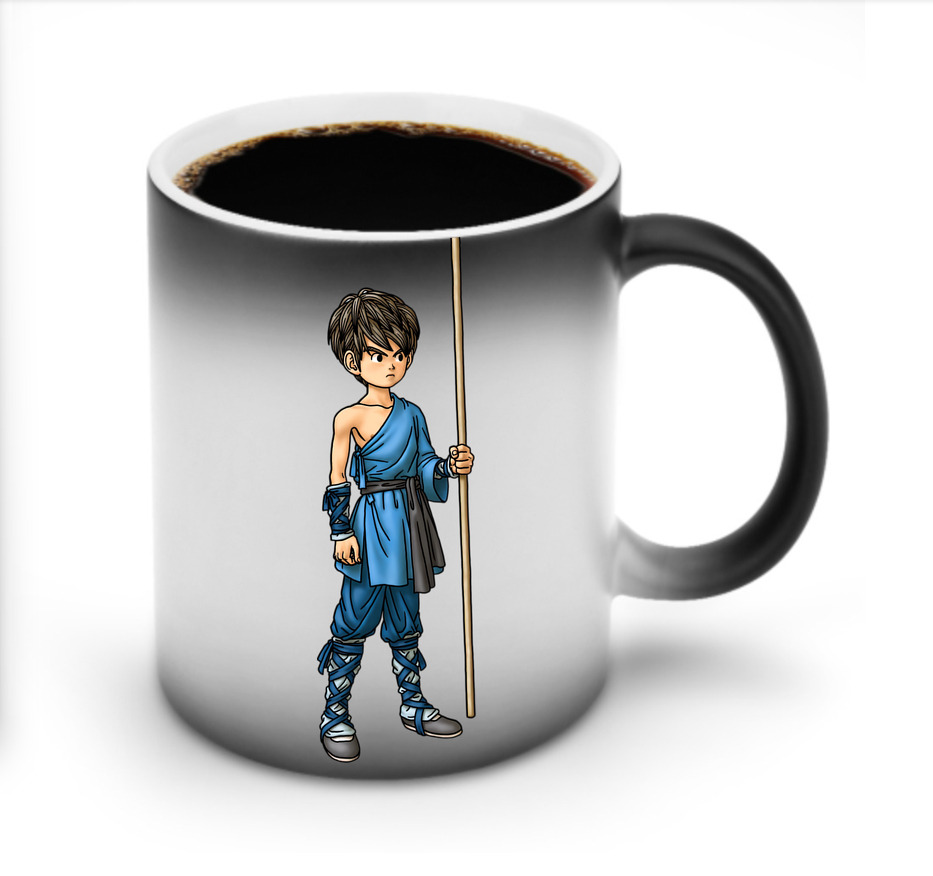 （画像用） ドラゴンクエスト Doragon Kuesuto Dragon Quest 温度変色マグカップ
