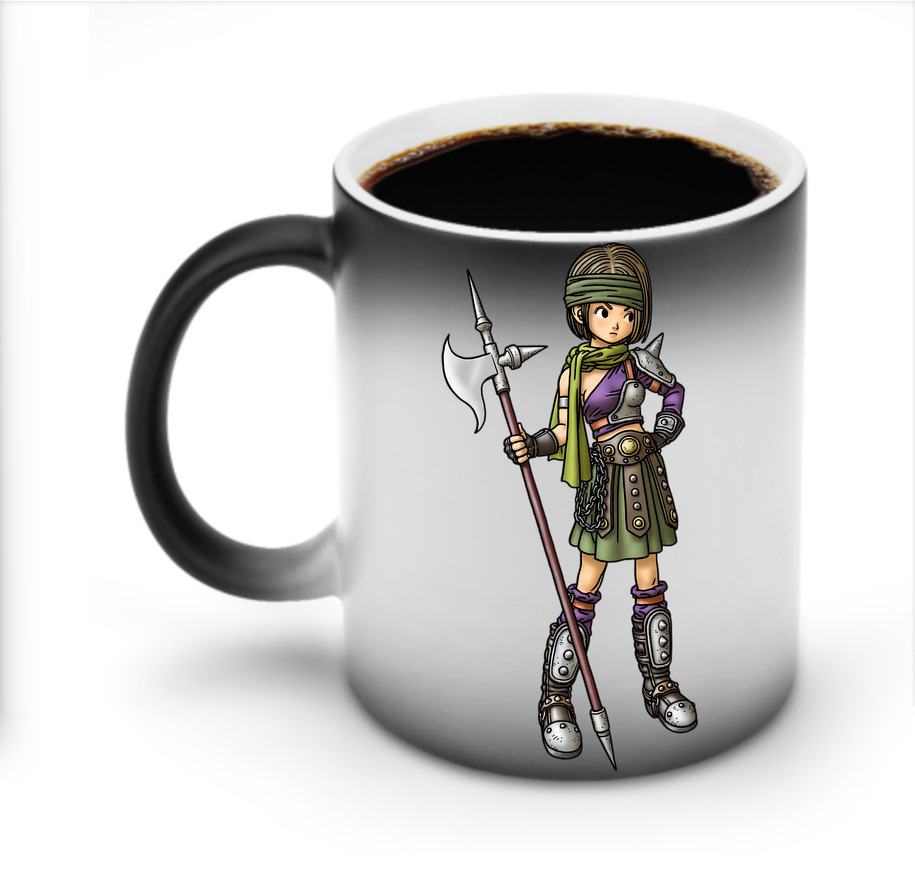 （画像用） ドラゴンクエスト Doragon Kuesuto Dragon Quest 温度変色マグカップ