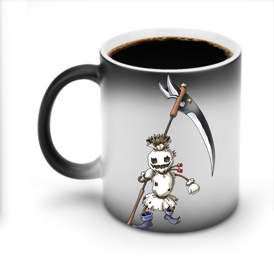 （画像用） ドラゴンクエスト Doragon Kuesuto Dragon Quest 温度変色マグカップ