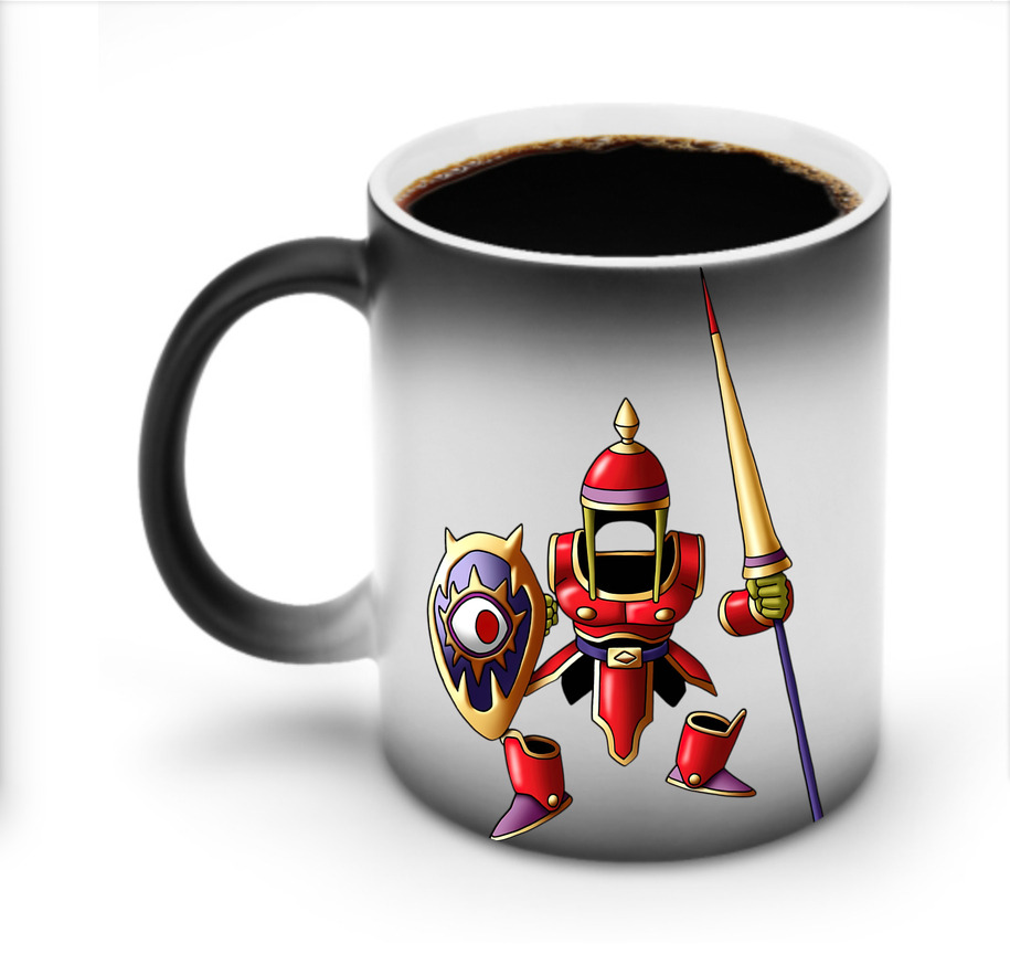 （画像用） ドラゴンクエスト Doragon Kuesuto Dragon Quest 温度変色マグカップ