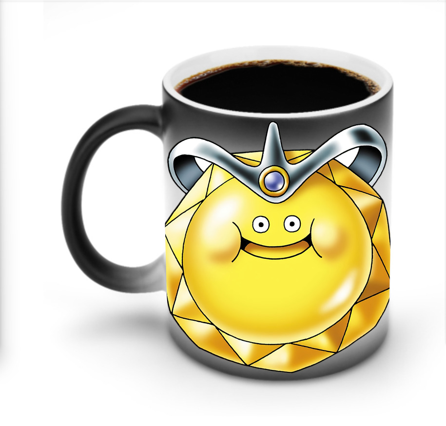 （画像用） ドラゴンクエスト Doragon Kuesuto Dragon Quest 温度変色マグカップ