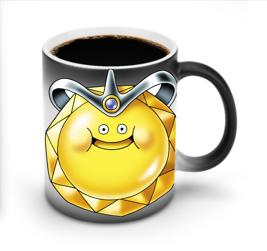 （画像用） ドラゴンクエスト Doragon Kuesuto Dragon Quest 温度変色マグカップ