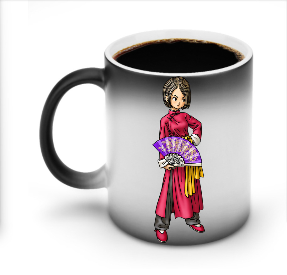 （画像用） ドラゴンクエスト Doragon Kuesuto Dragon Quest 温度変色マグカップ