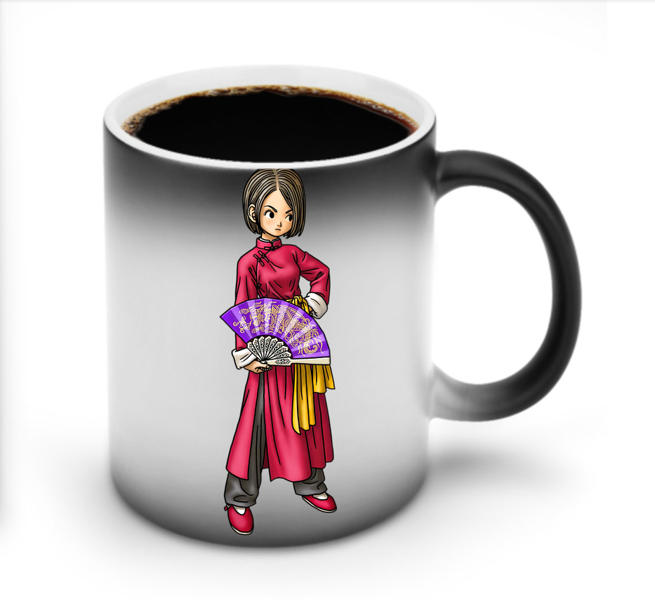 （画像用） ドラゴンクエスト Doragon Kuesuto Dragon Quest 温度変色マグカップ