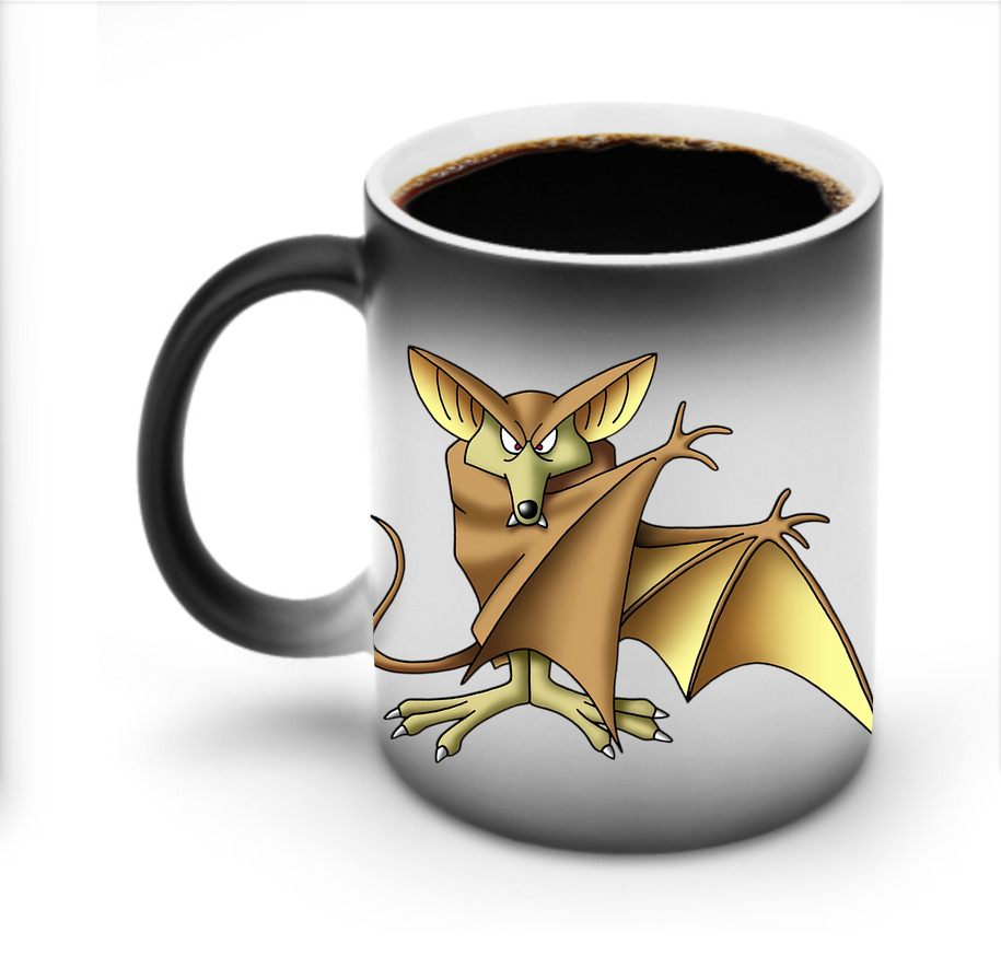 （画像用） ドラゴンクエスト Doragon Kuesuto Dragon Quest 温度変色マグカップ