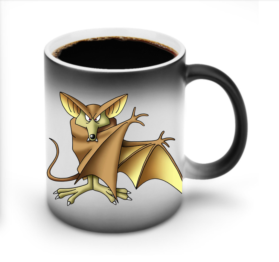 （画像用） ドラゴンクエスト Doragon Kuesuto Dragon Quest 温度変色マグカップ