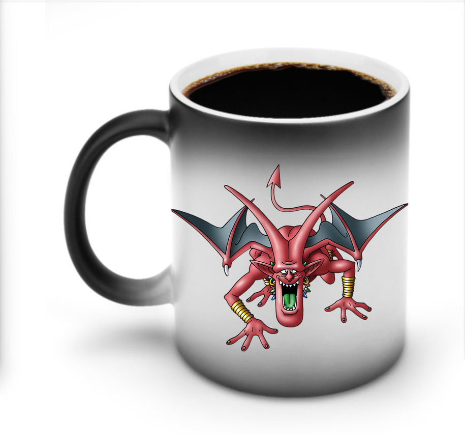 （画像用） ドラゴンクエスト Doragon Kuesuto Dragon Quest 温度変色マグカップ