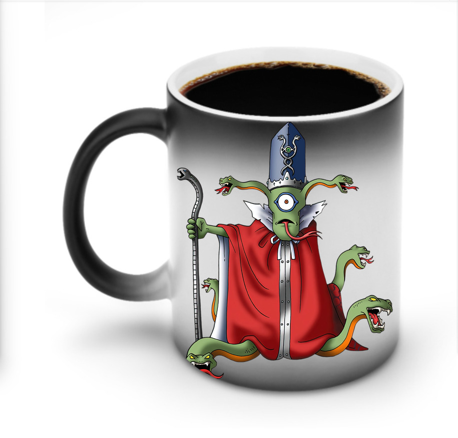 （画像用） ドラゴンクエスト Doragon Kuesuto Dragon Quest 温度変色マグカップ