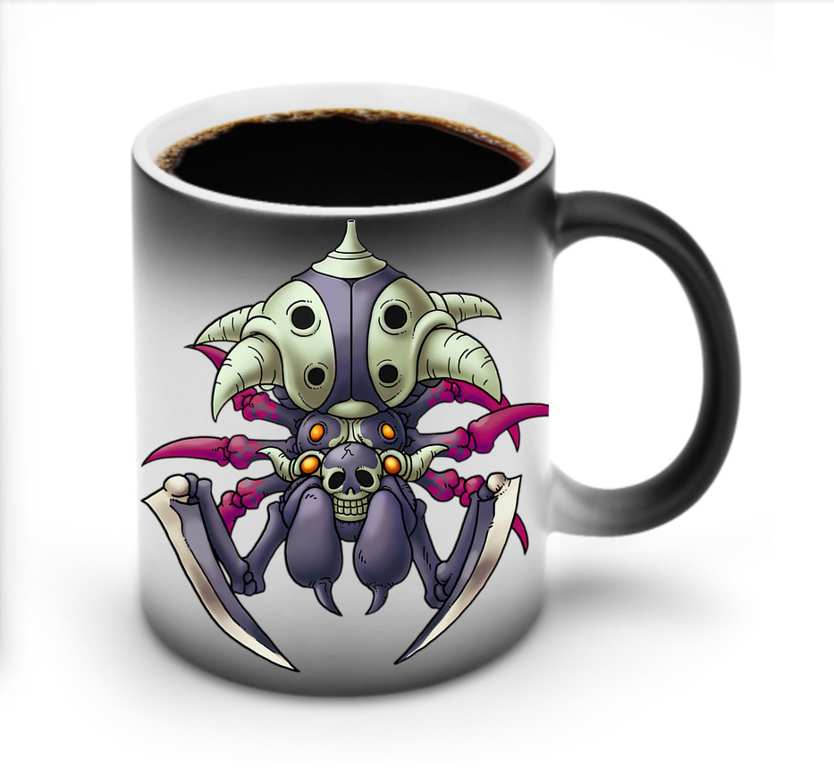 （画像用） ドラゴンクエスト Doragon Kuesuto Dragon Quest 温度変色マグカップ