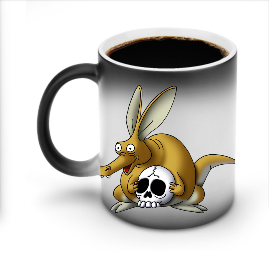 （画像用） ドラゴンクエスト Doragon Kuesuto Dragon Quest 温度変色マグカップ