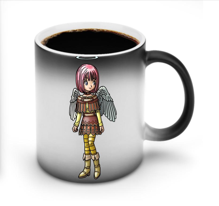 （画像用） ドラゴンクエスト Doragon Kuesuto Dragon Quest 温度変色マグカップ