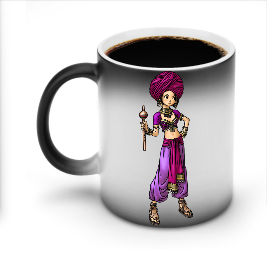 （画像用） ドラゴンクエスト Doragon Kuesuto Dragon Quest 温度変色マグカップ
