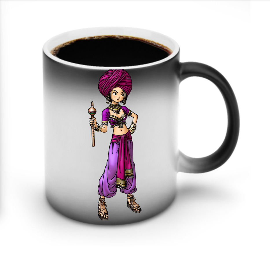 （画像用） ドラゴンクエスト Doragon Kuesuto Dragon Quest 温度変色マグカップ