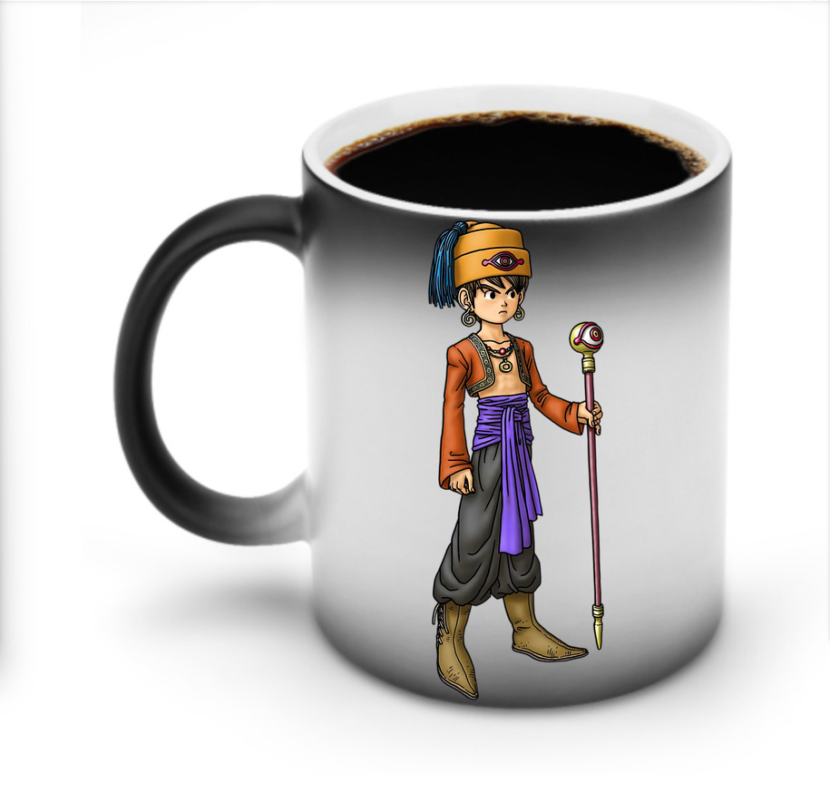 （画像用） ドラゴンクエスト Doragon Kuesuto Dragon Quest 温度変色マグカップ