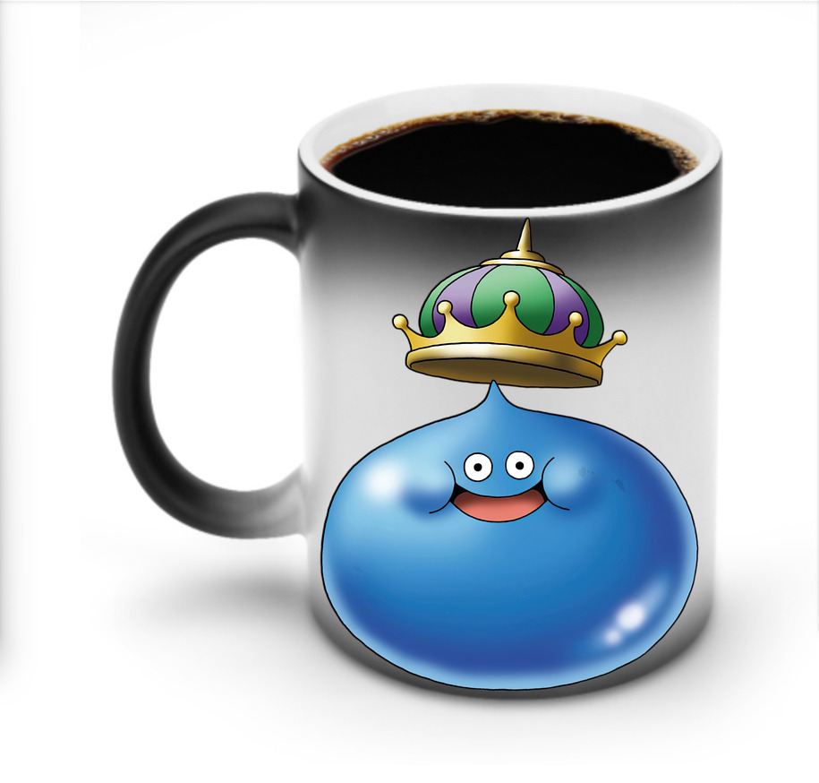 （画像用） ドラゴンクエスト Doragon Kuesuto Dragon Quest 温度変色マグカップ