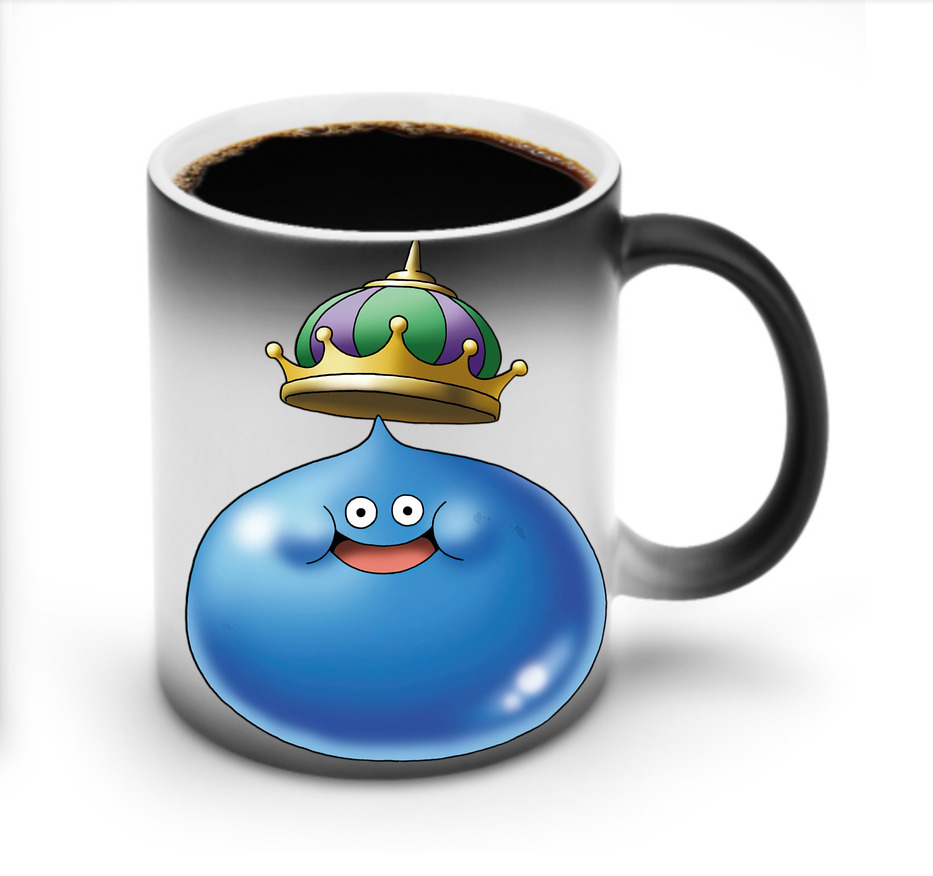 （画像用） ドラゴンクエスト Doragon Kuesuto Dragon Quest 温度変色マグカップ