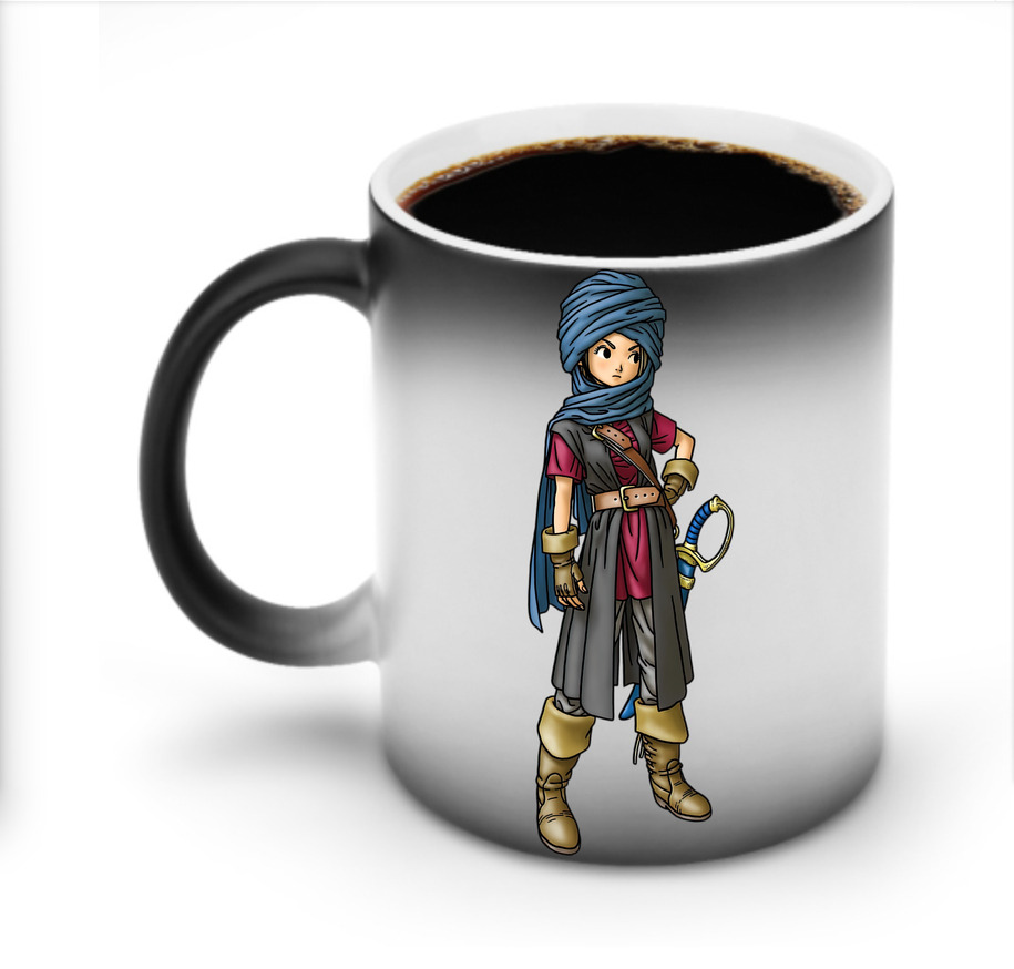 （画像用） ドラゴンクエスト Doragon Kuesuto Dragon Quest 温度変色マグカップ