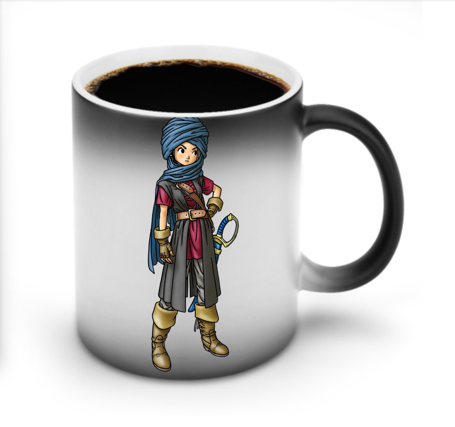 （画像用） ドラゴンクエスト Doragon Kuesuto Dragon Quest 温度変色マグカップ