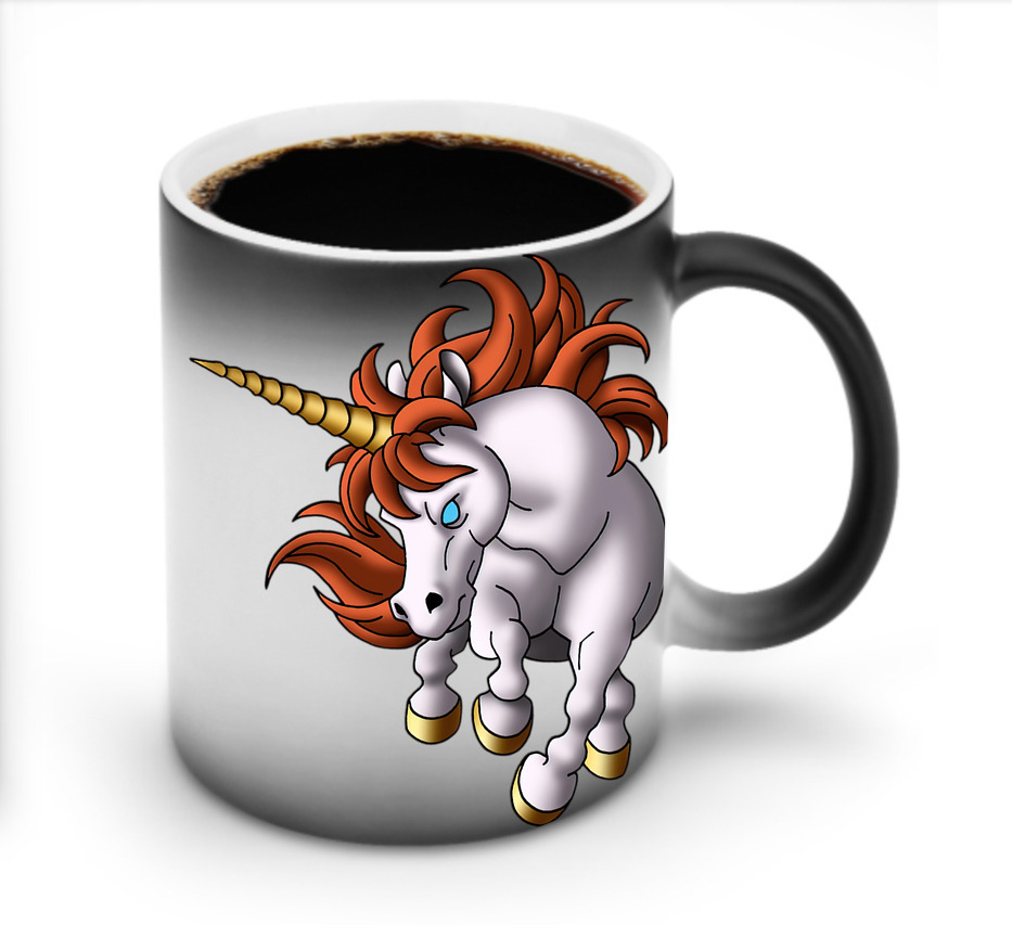 （画像用） ドラゴンクエスト Doragon Kuesuto Dragon Quest 温度変色マグカップ