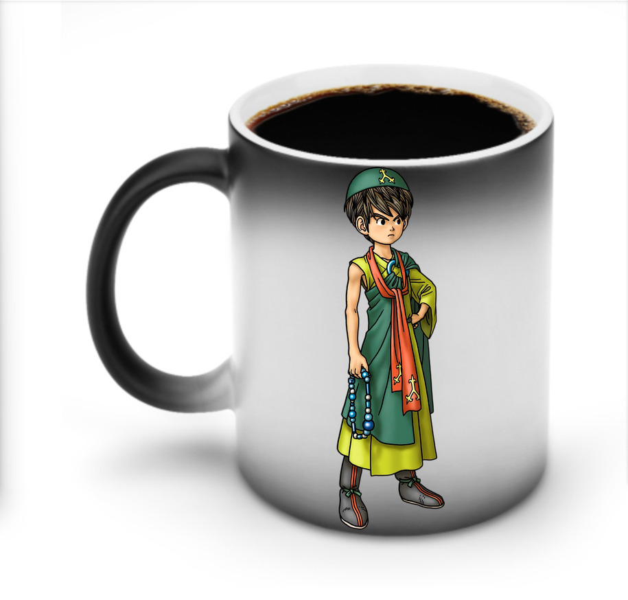 （画像用） ドラゴンクエスト Doragon Kuesuto Dragon Quest 温度変色マグカップ