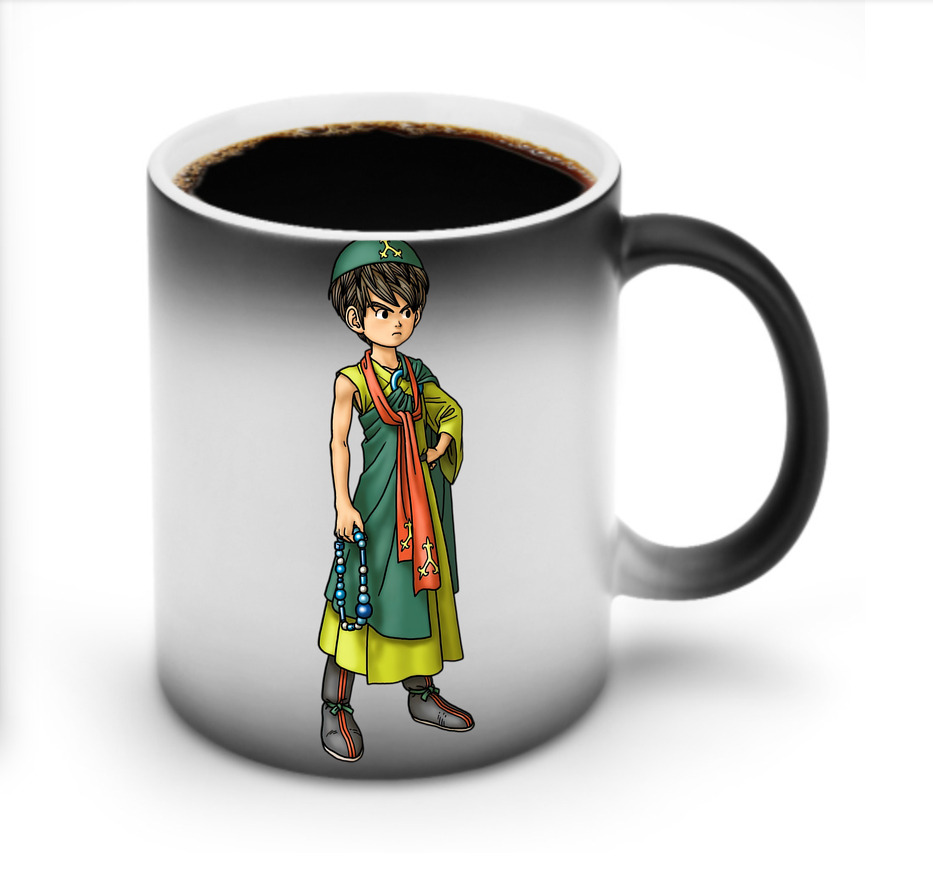 （画像用） ドラゴンクエスト Doragon Kuesuto Dragon Quest 温度変色マグカップ