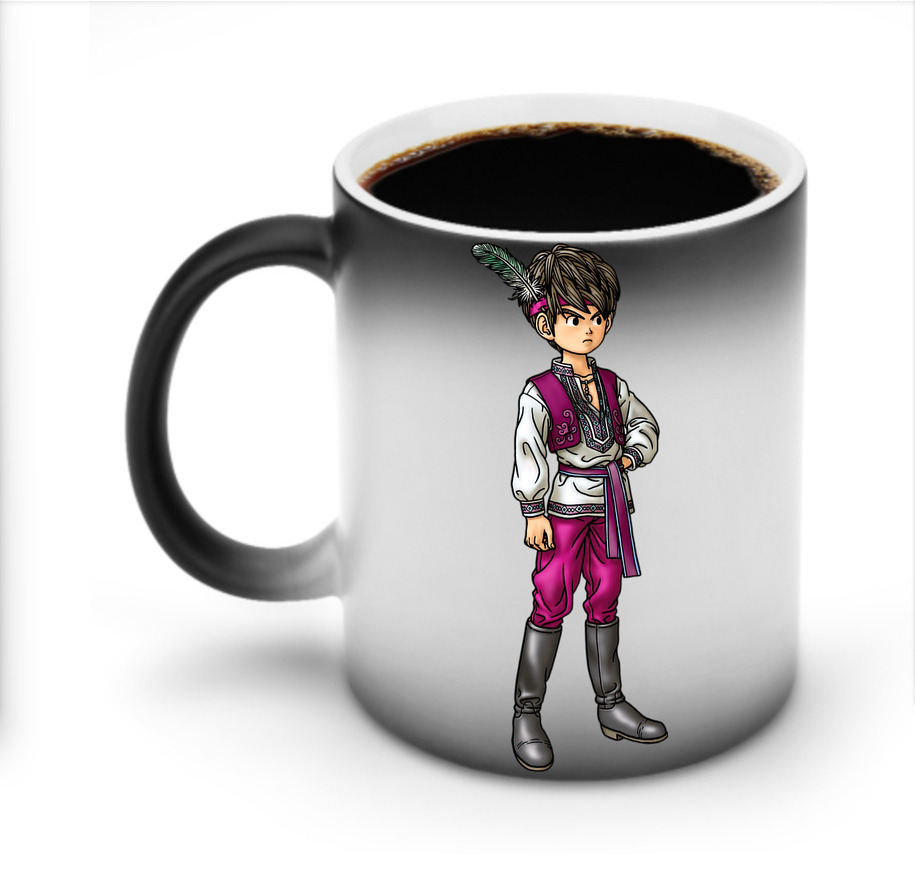 （画像用） ドラゴンクエスト Doragon Kuesuto Dragon Quest 温度変色マグカップ