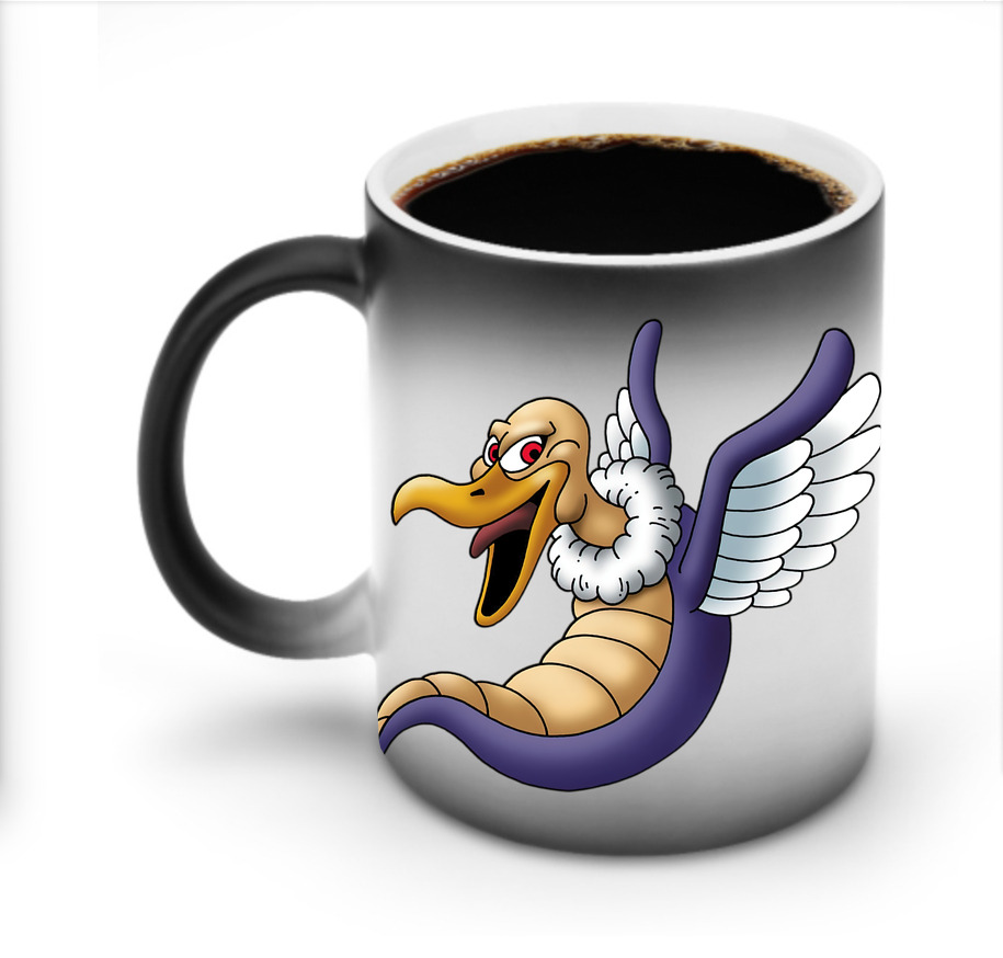 （画像用） ドラゴンクエスト Doragon Kuesuto Dragon Quest 温度変色マグカップ