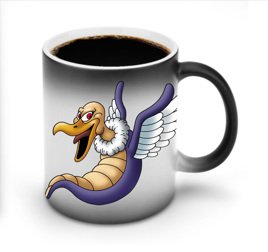 （画像用） ドラゴンクエスト Doragon Kuesuto Dragon Quest 温度変色マグカップ