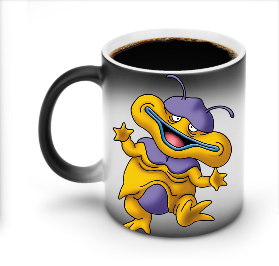 （画像用） ドラゴンクエスト Doragon Kuesuto Dragon Quest 温度変色マグカップ
